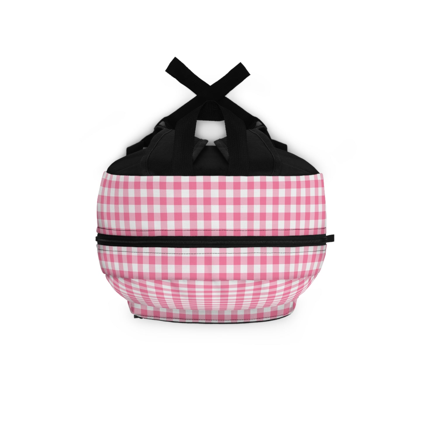 Pink Gingham Backpack