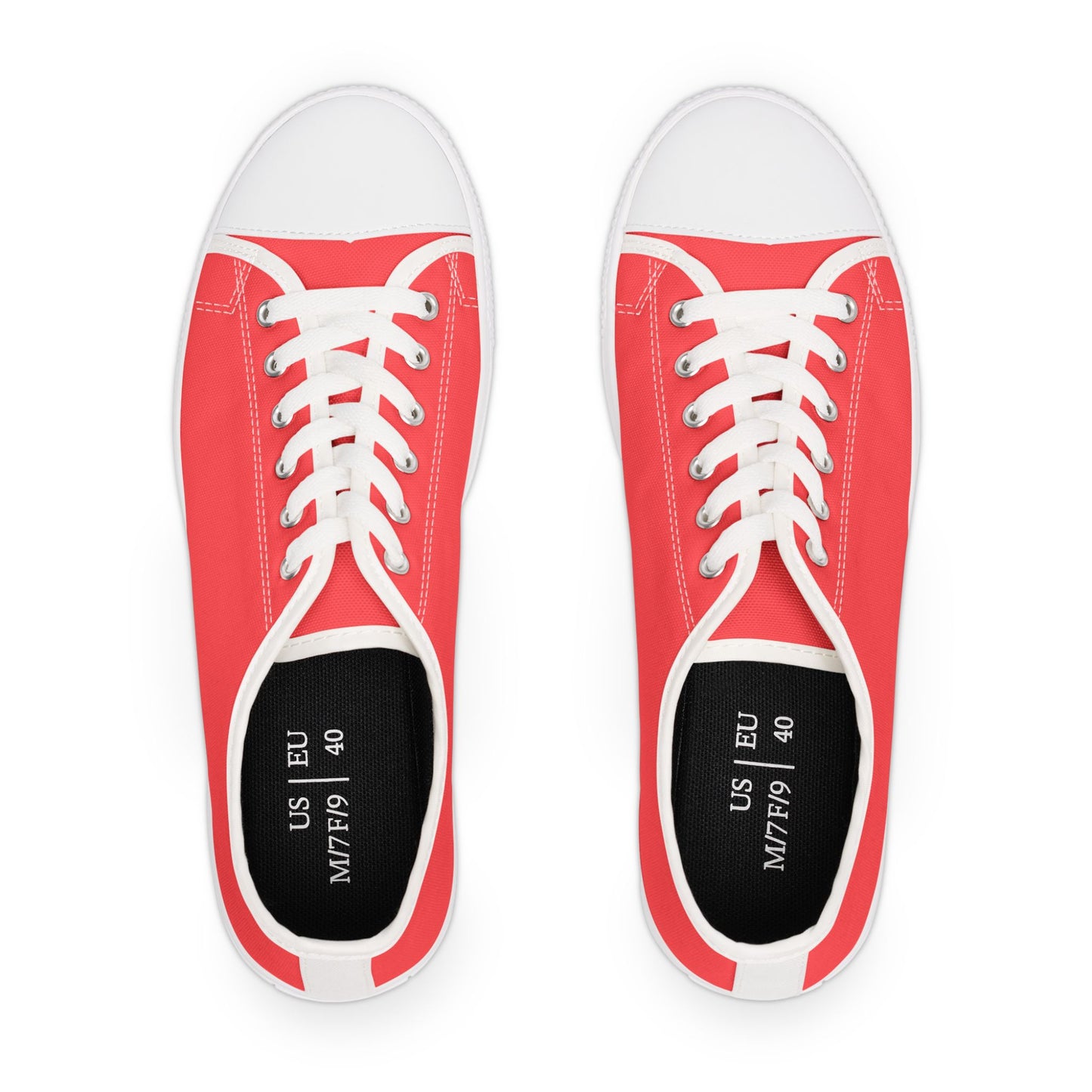 Coral Women's Low Top Sneakers