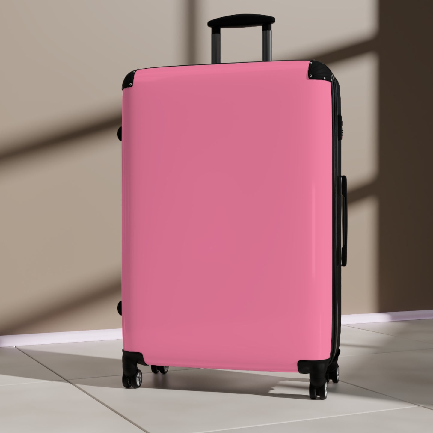 Rose Pink Suitcases