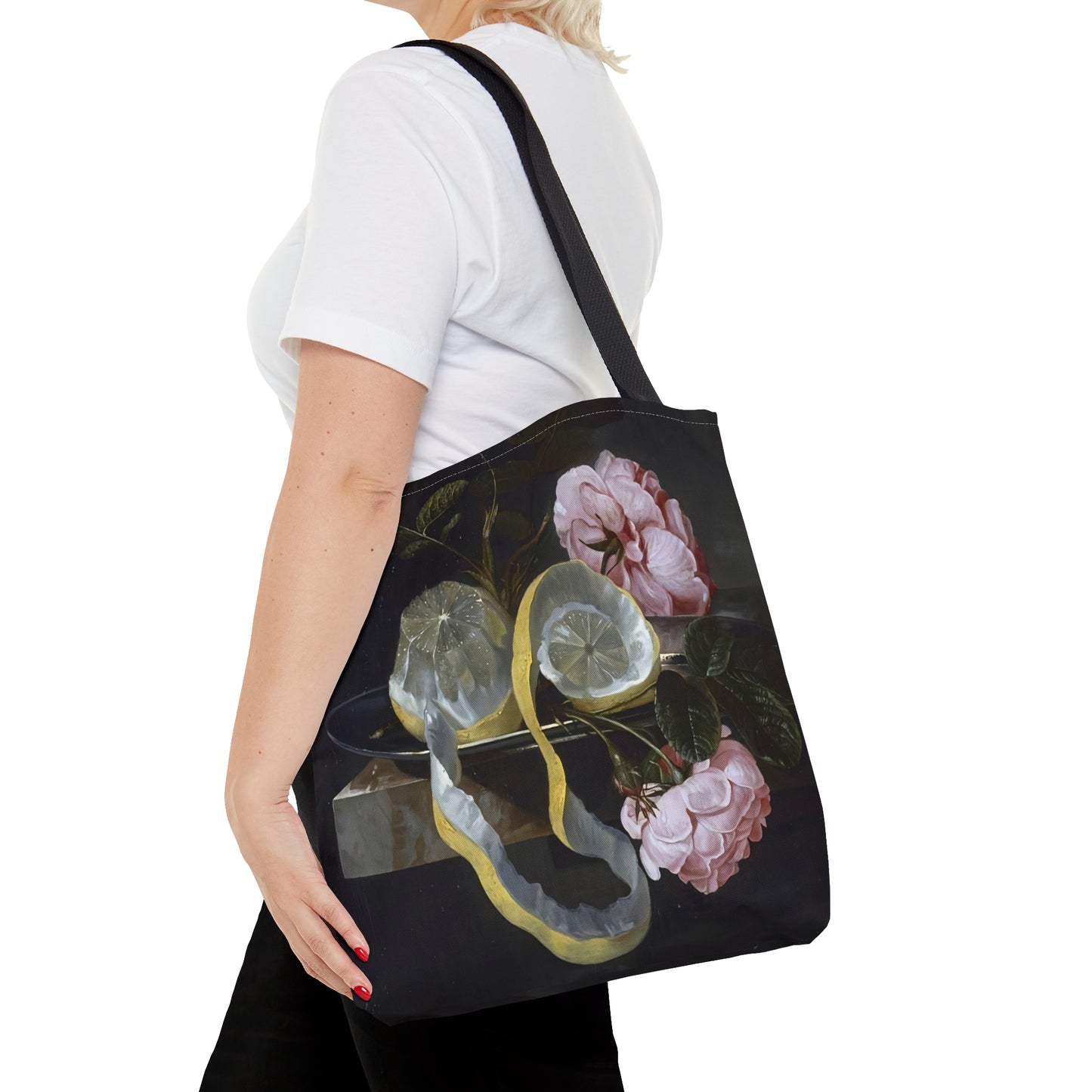 Lemon and Roses Tote