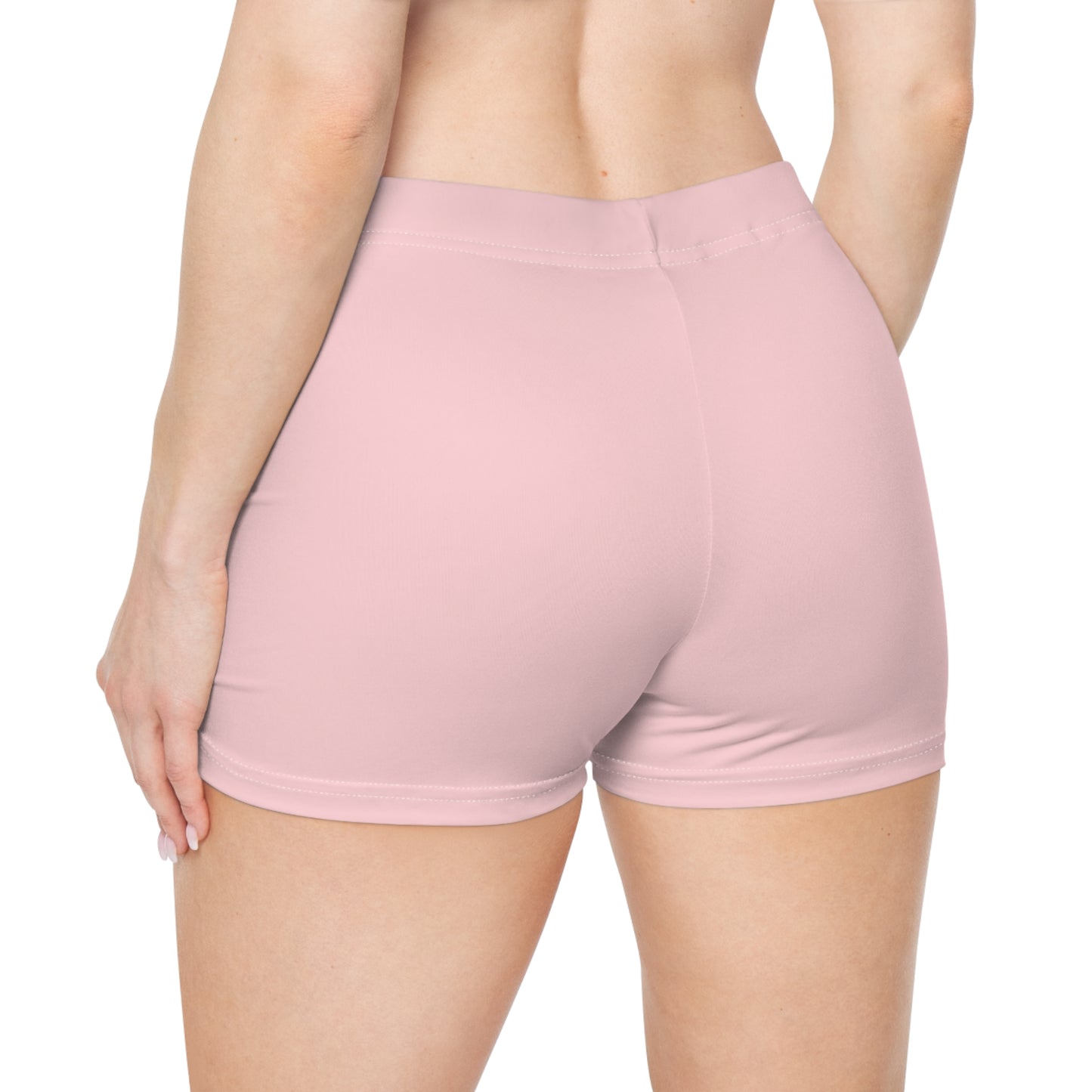 Blush Pink Mini Shorts
