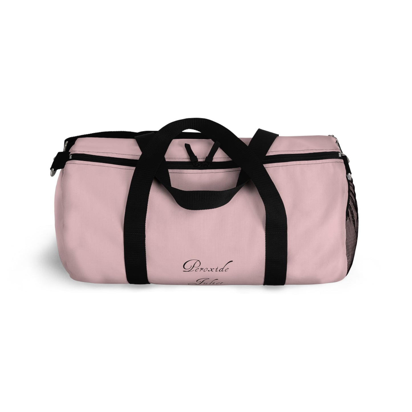 Peroxide Juliet Logo Blush Pink Duffel Bag