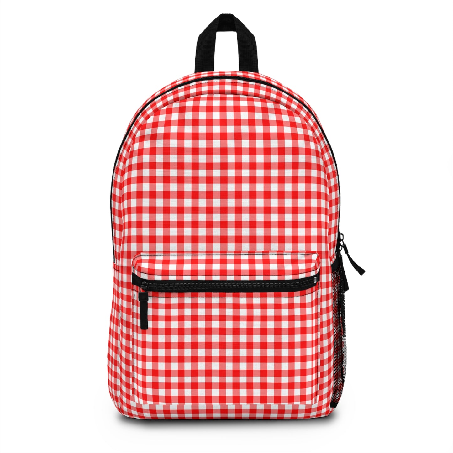 Red Gingham Backpack