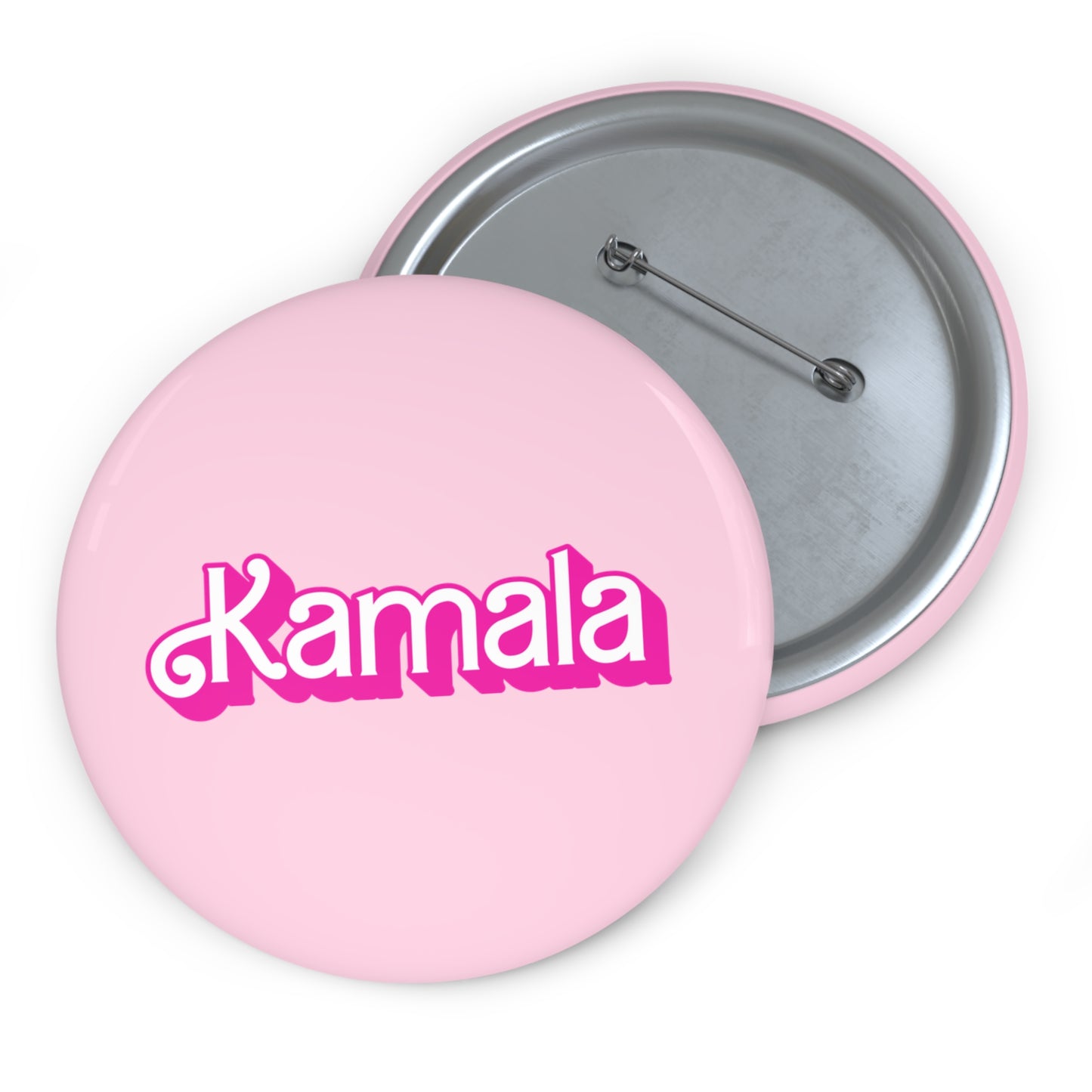 Kamala Pink Pin Button