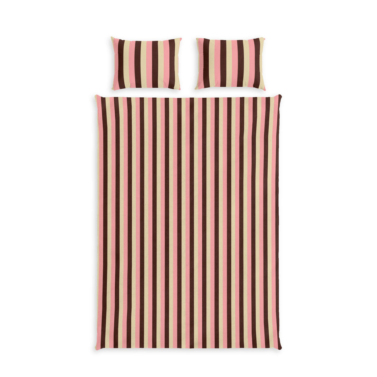 Neopolitan Stripes Cotton Bed Set