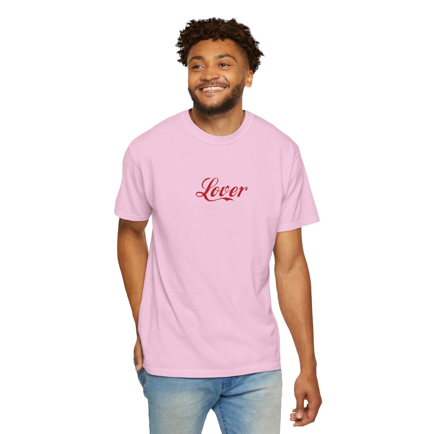 Lover Red Text T-Shirt