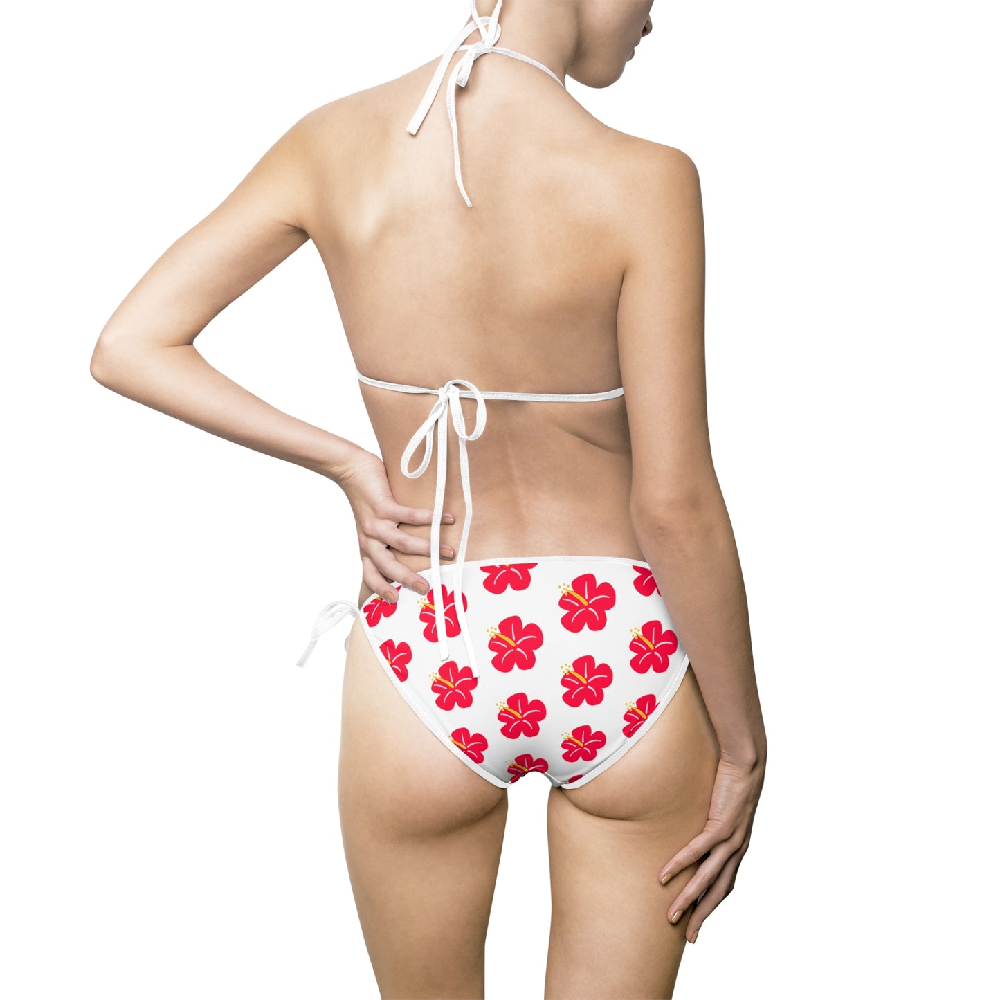 Red Hibiscus Bikini