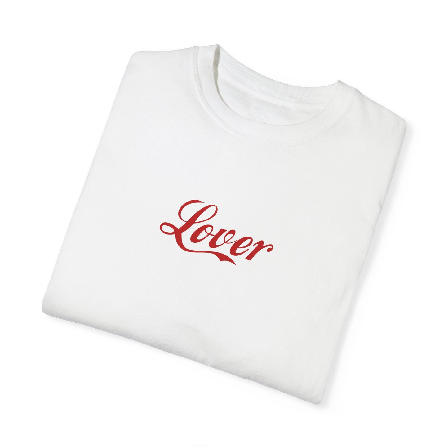 Lover Red Text T-Shirt