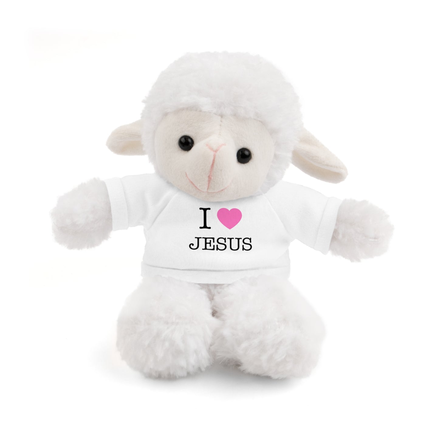 I Love Jesus Lamb Plushie