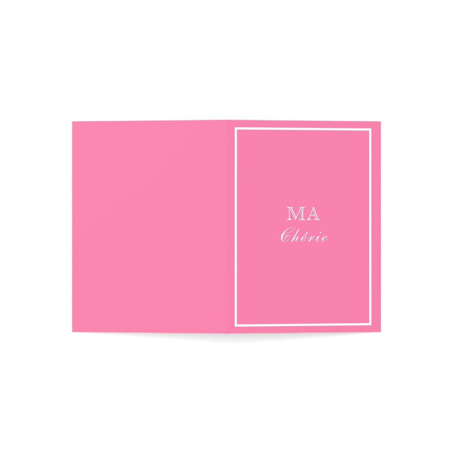 Ma Chérie Cards in Pink