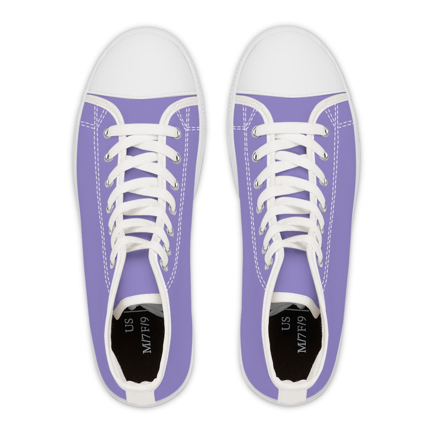 Lavender Women's High Top Sneakers