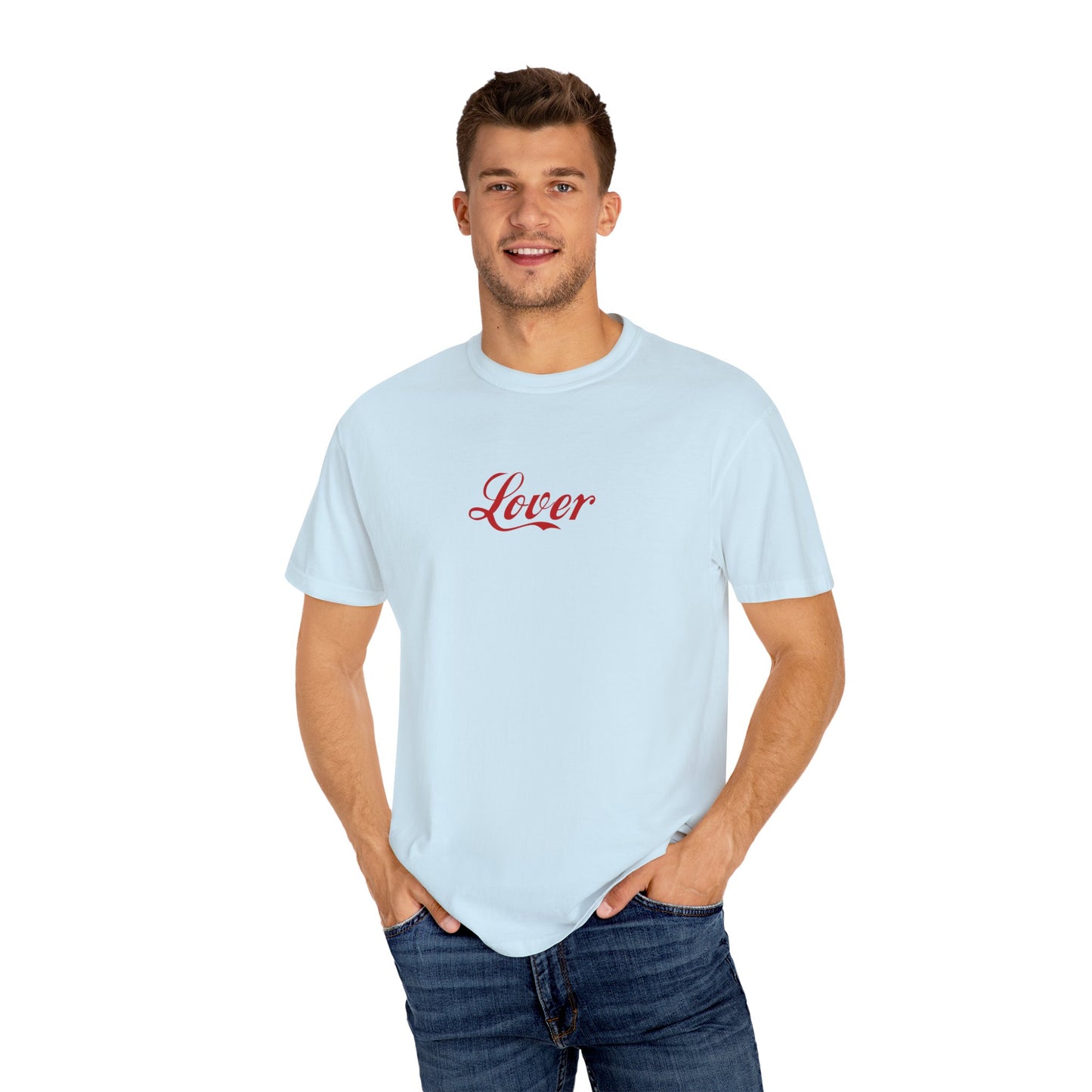 Lover Red Text T-Shirt
