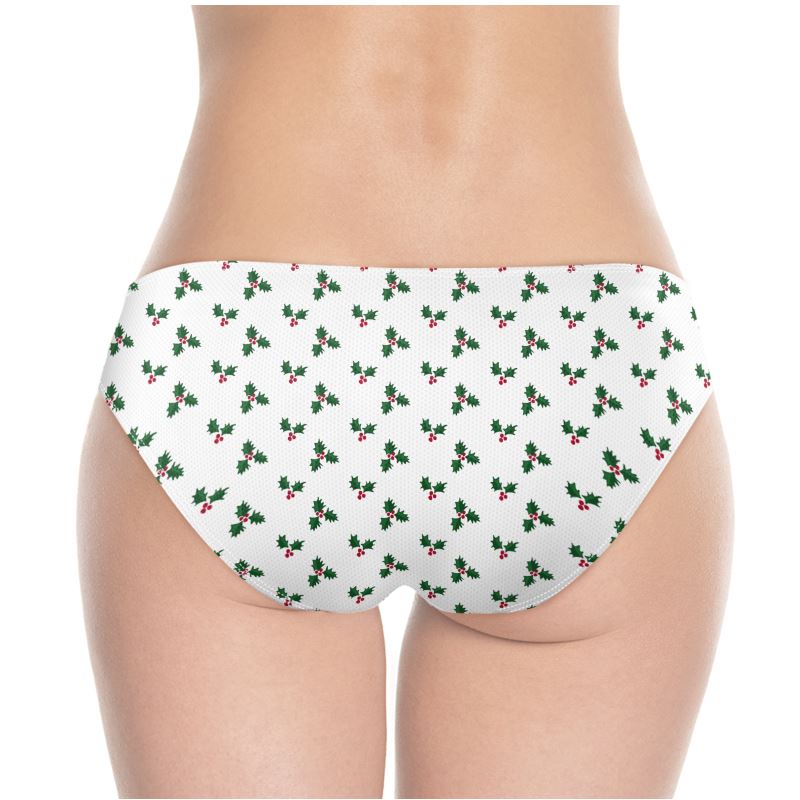 Holly Print Underpants