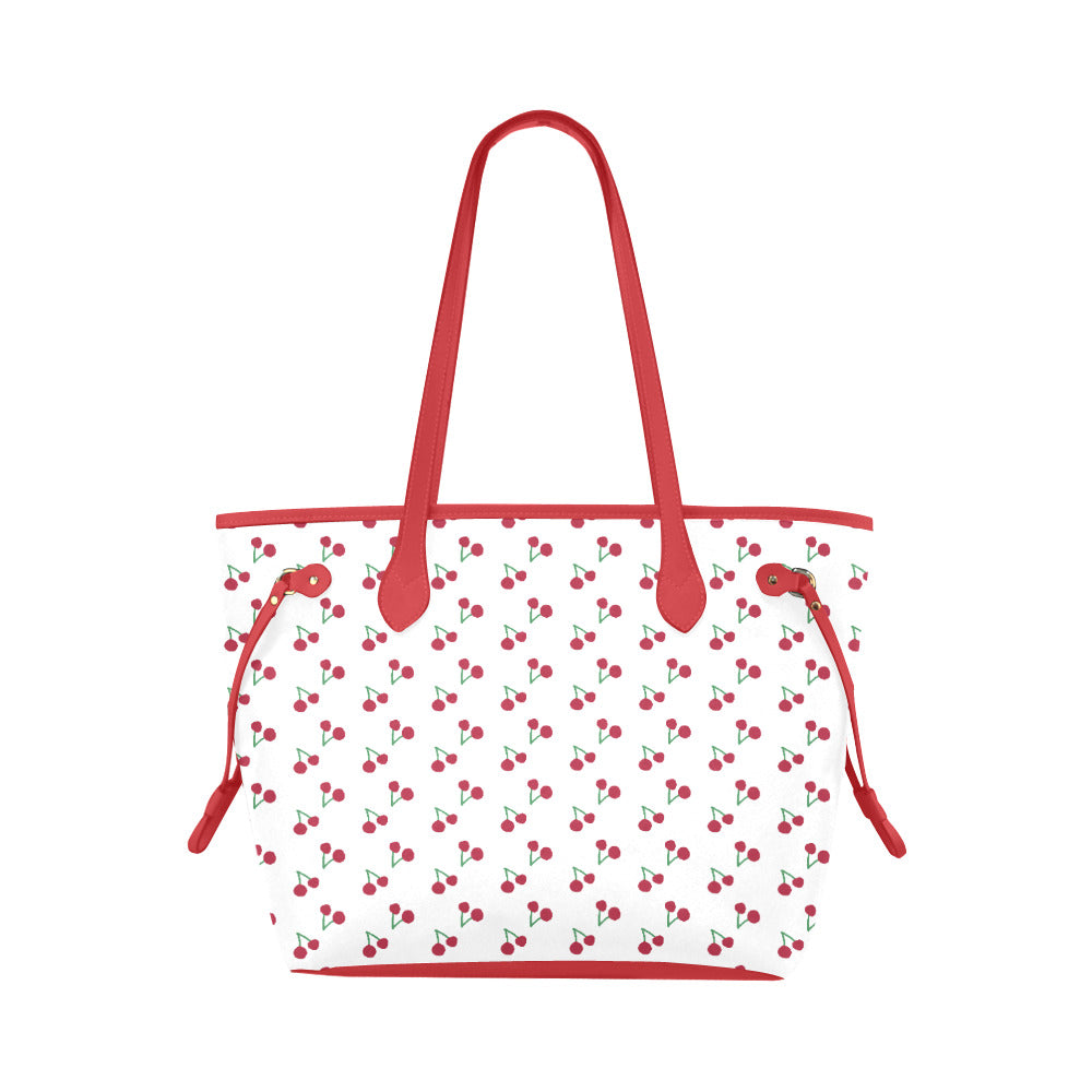 Cherry Print Tote Bag