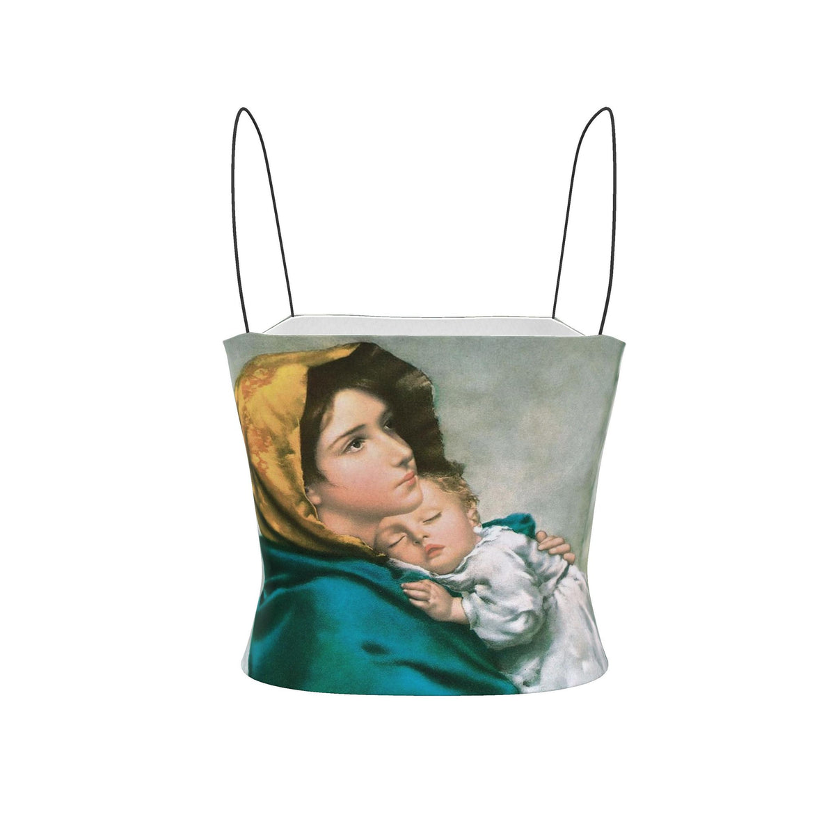 Madonna of the Streets Ladies Strappy Top
