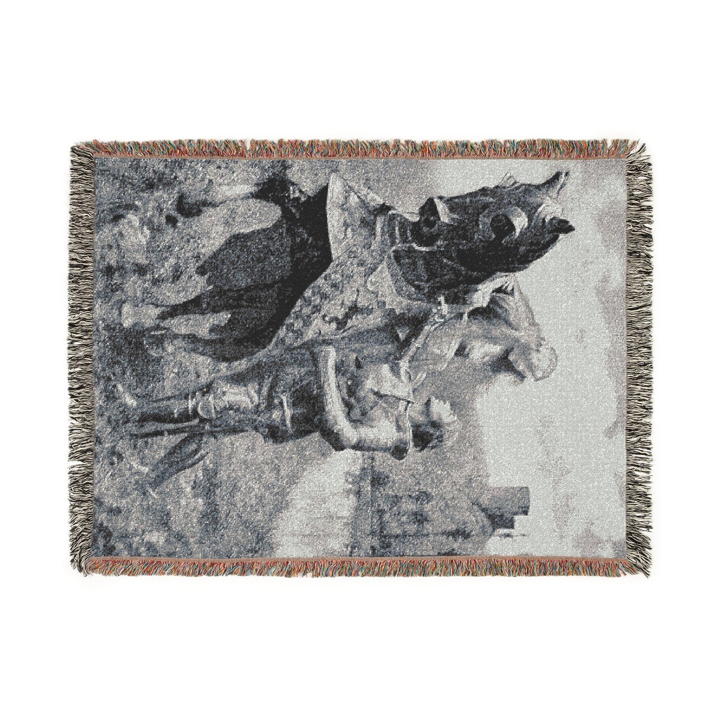 Princess and Knight Woven Blanket