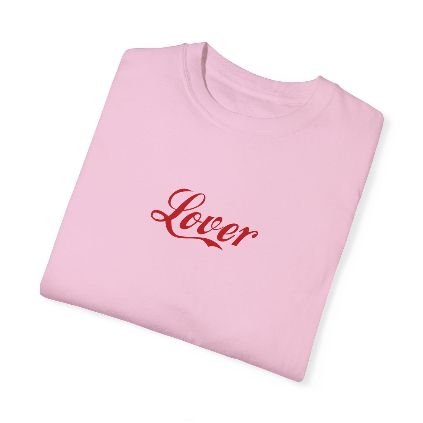 Lover Red Text T-Shirt