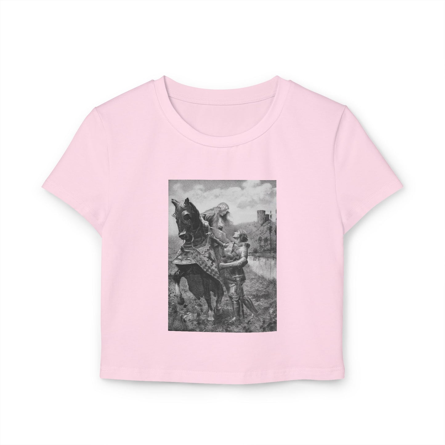 Princess and Knight Organic Cotton Baby Tee