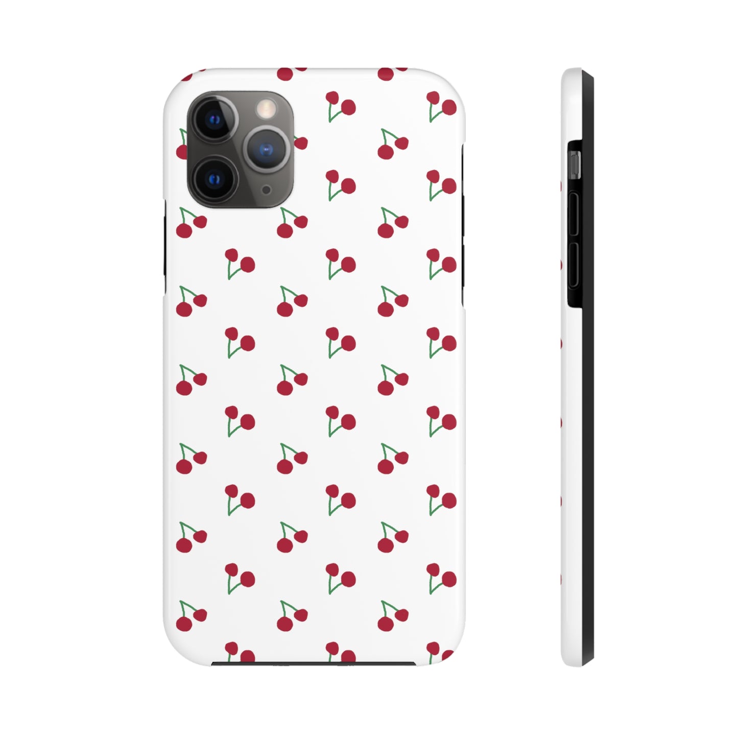 Cherry Print Tough Phone Case