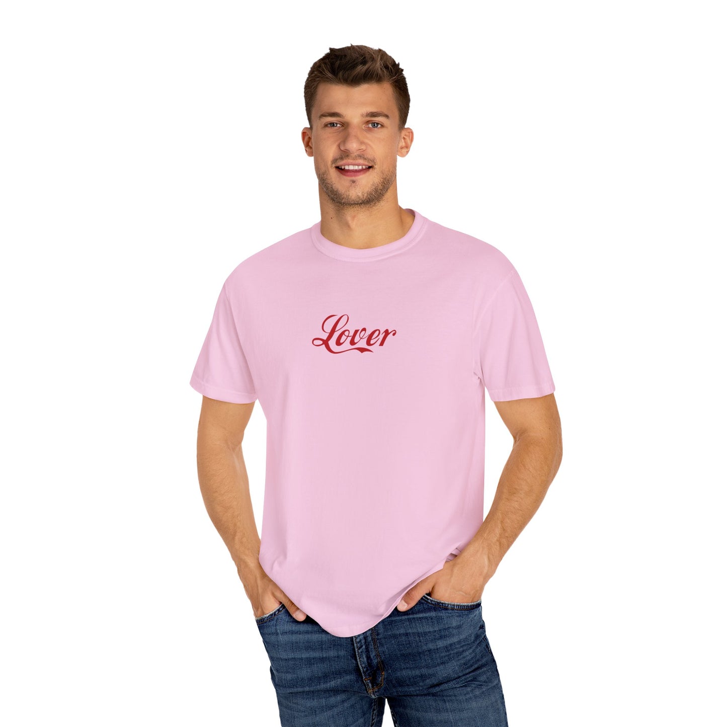 Lover Red Text T-Shirt