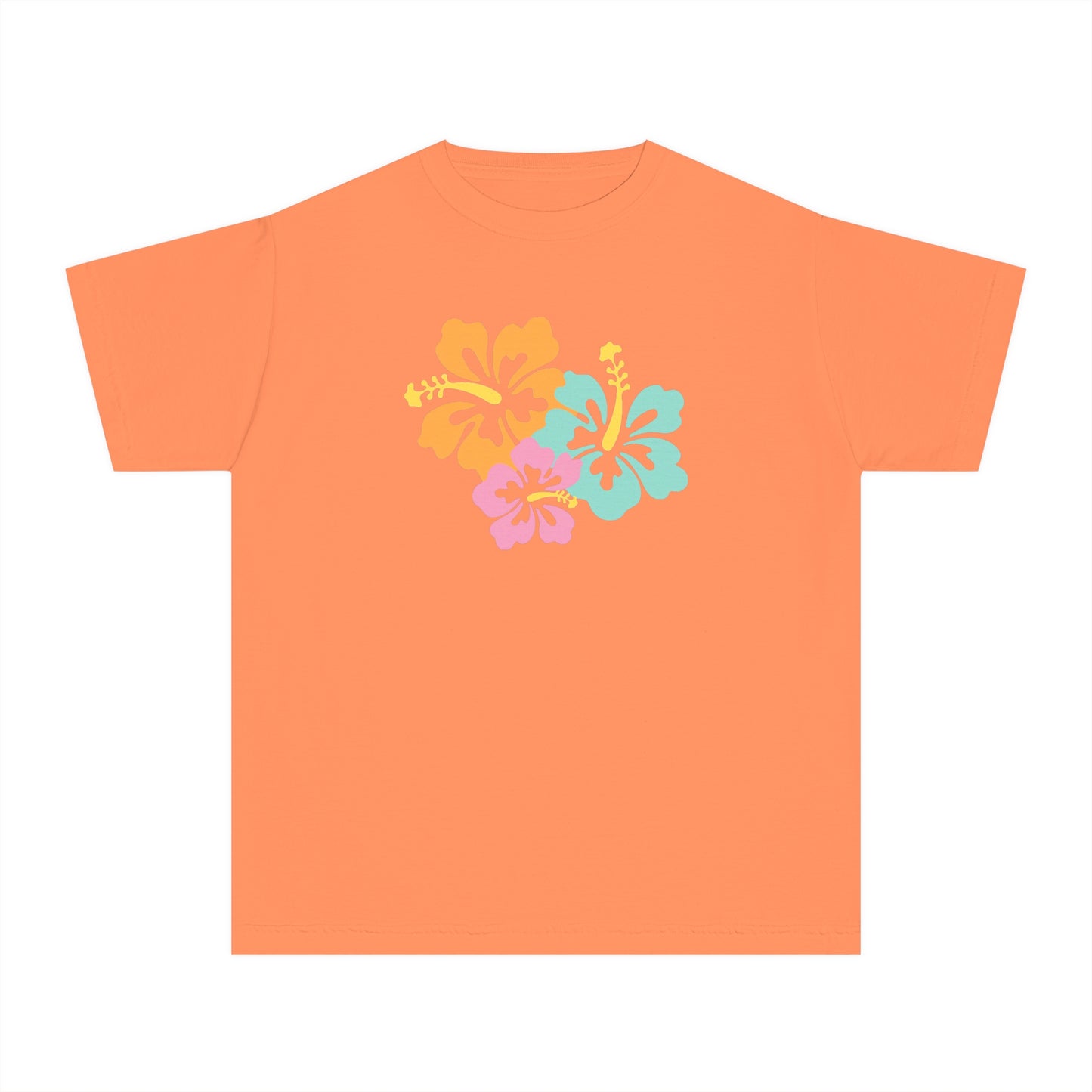 Faded Hibiscus Baby Tee