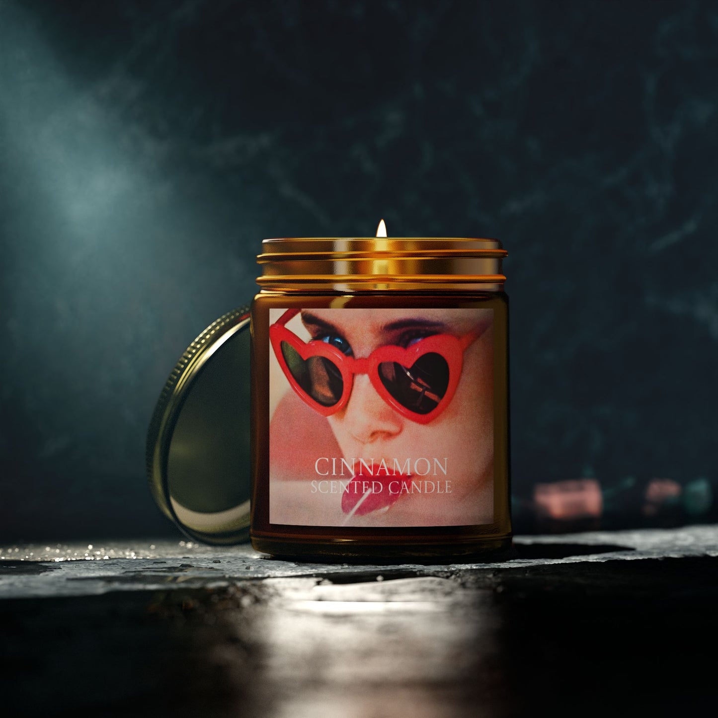 Red Sunglasses Cinnamon Scented Candles