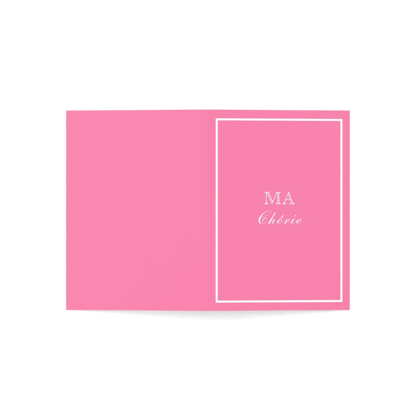 Ma Chérie Cards in Pink