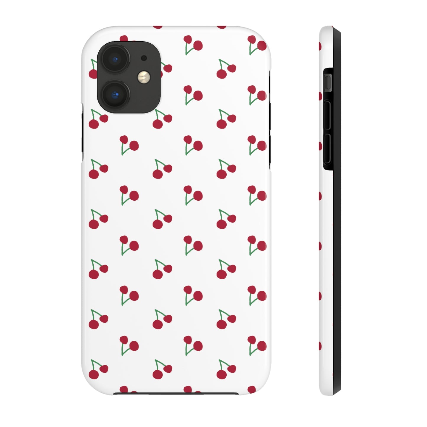 Cherry Print Tough Phone Case