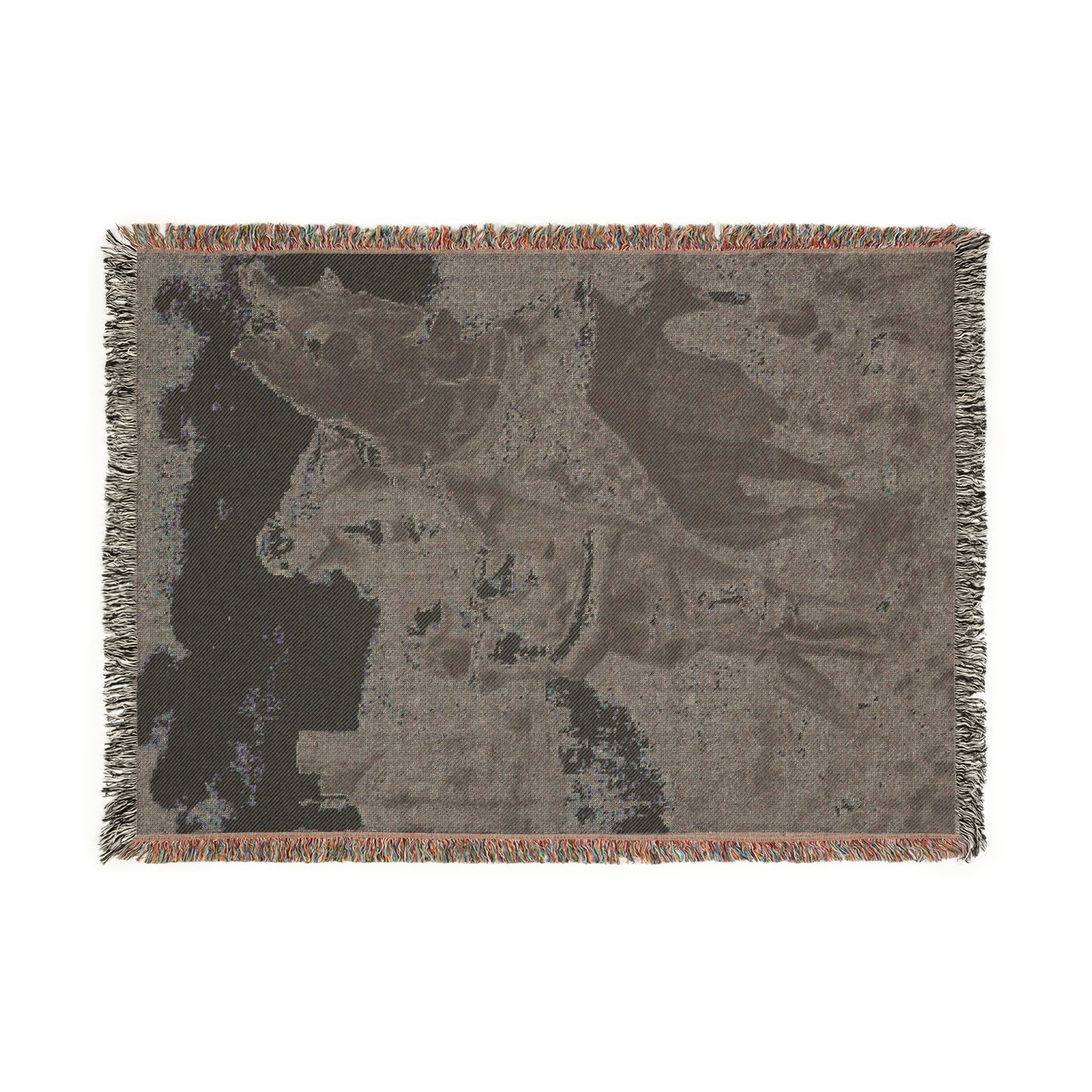 Princess and Knight Woven Blanket