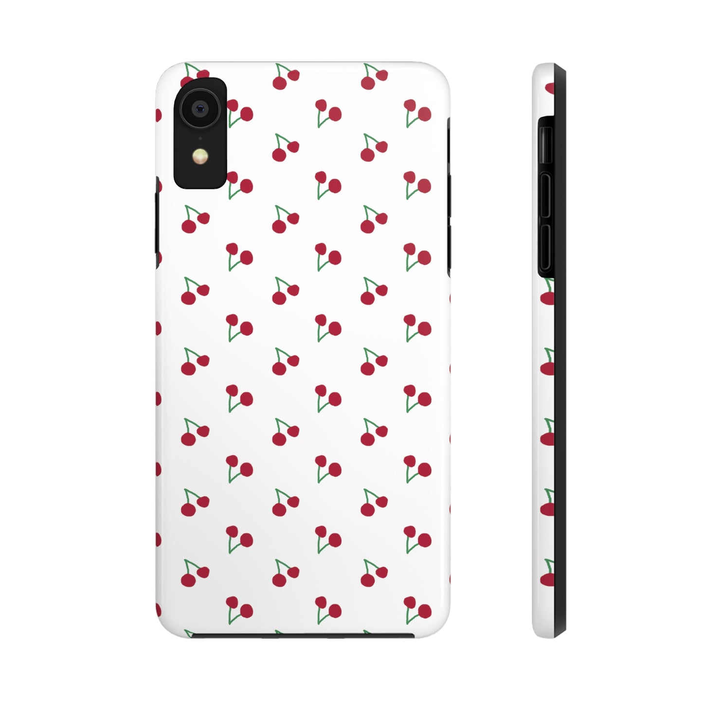 Cherry Print Tough Phone Case