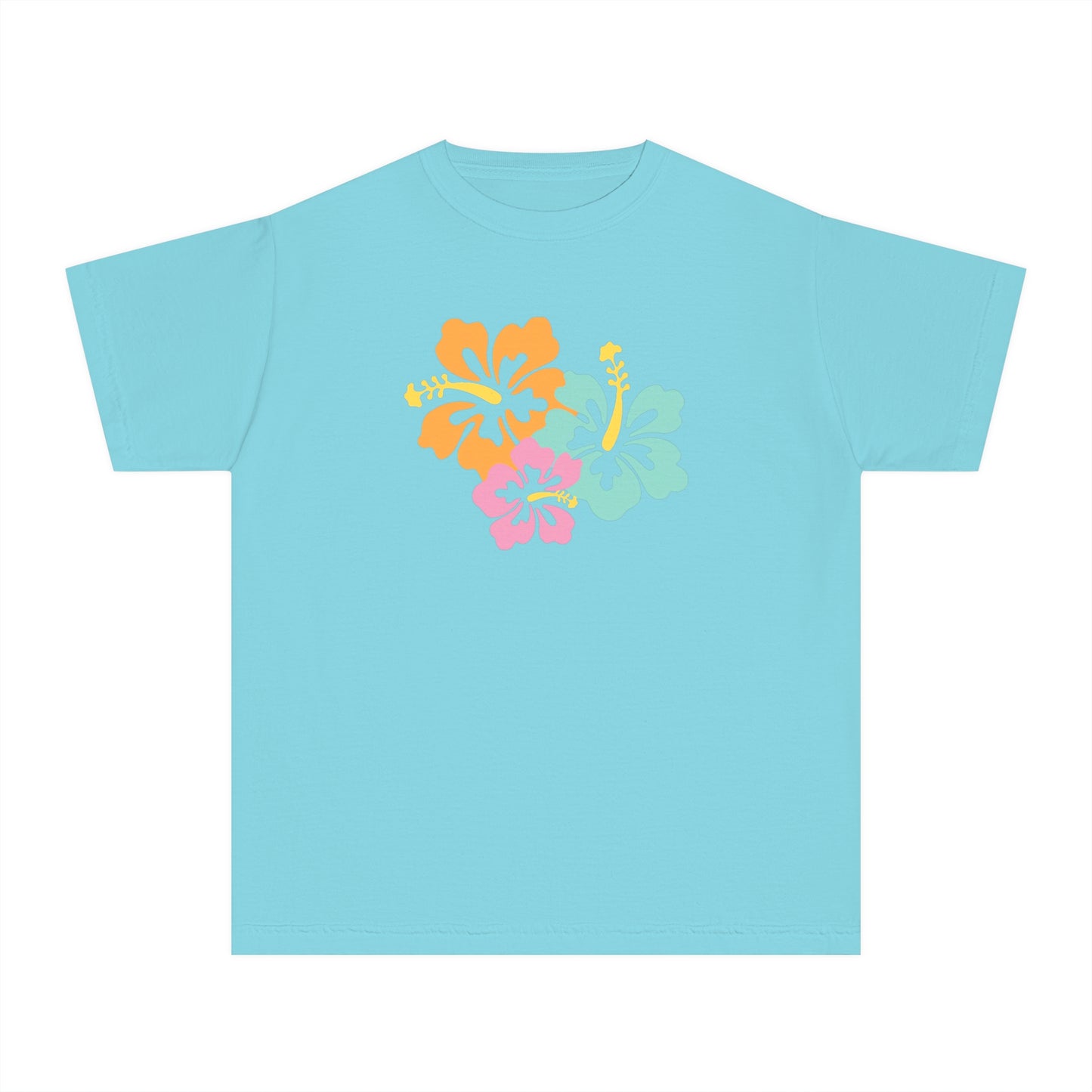 Faded Hibiscus Baby Tee