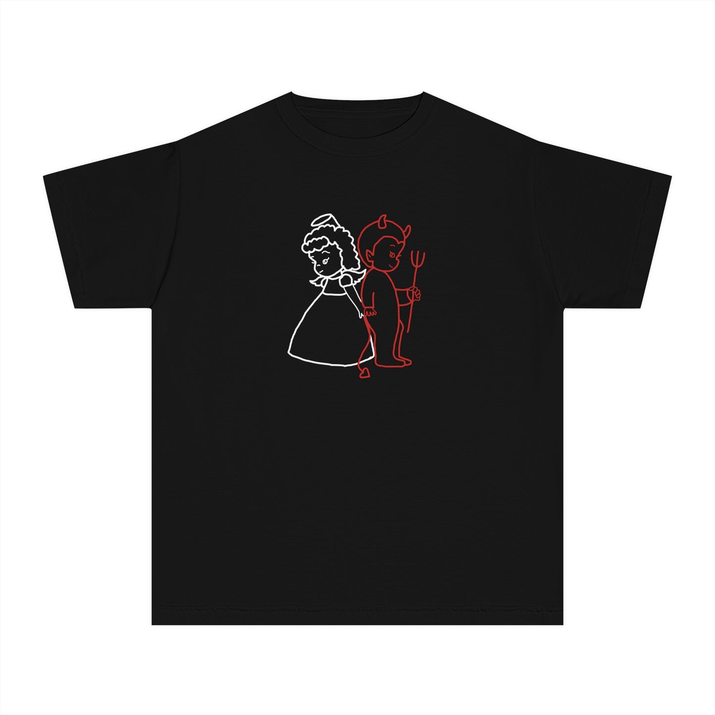 Angel and Devil Baby Tee