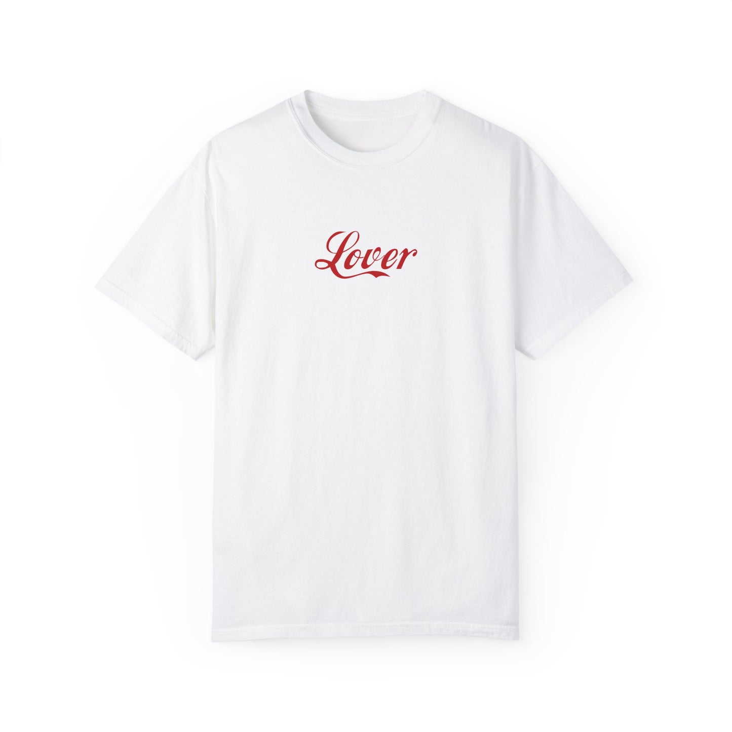 Lover Red Text T-Shirt