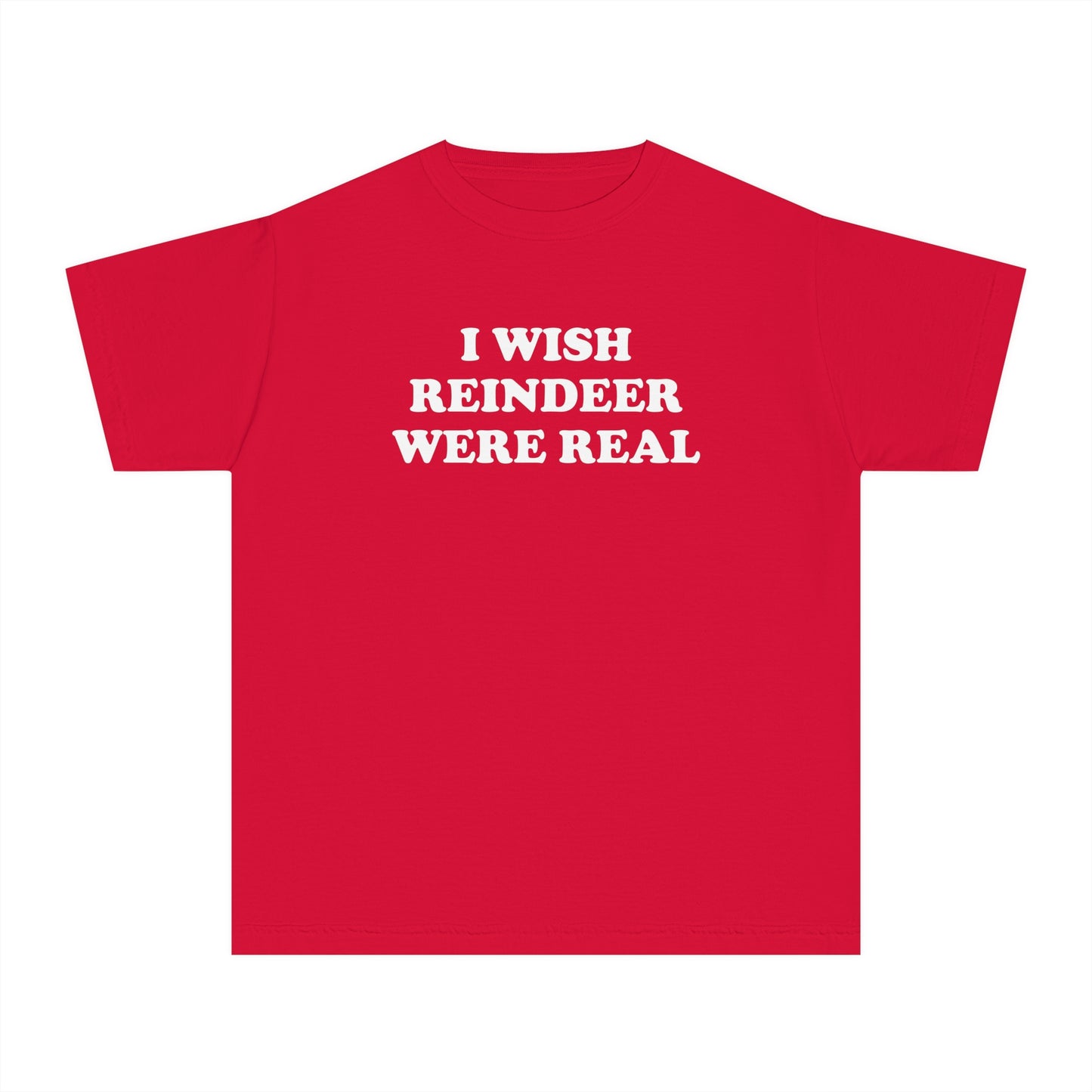 I Wish Reindeer Were Real Baby Tee