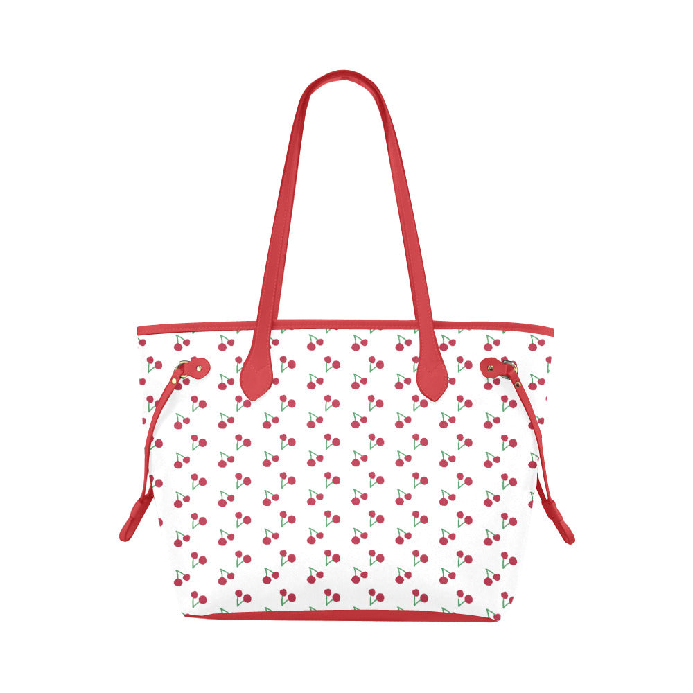 Cherry Print Tote Bag