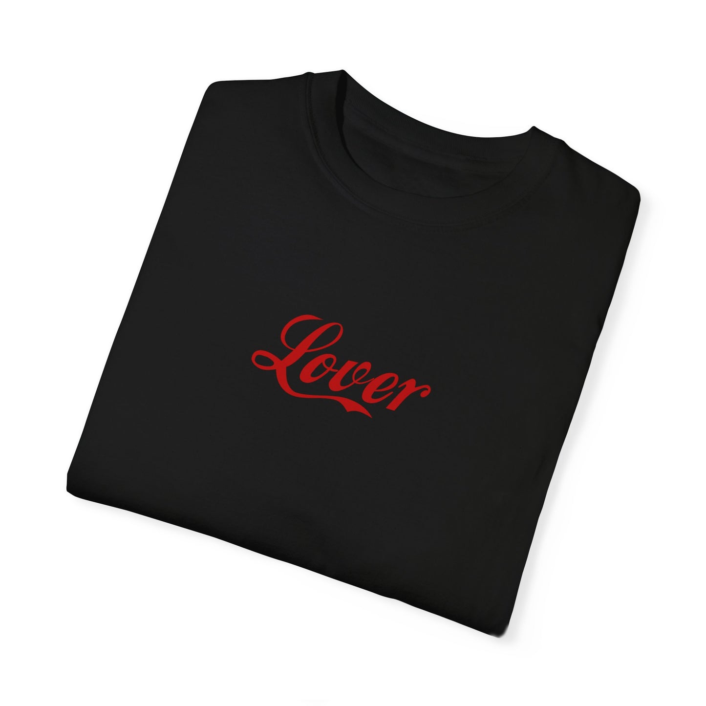 Lover Red Text T-Shirt