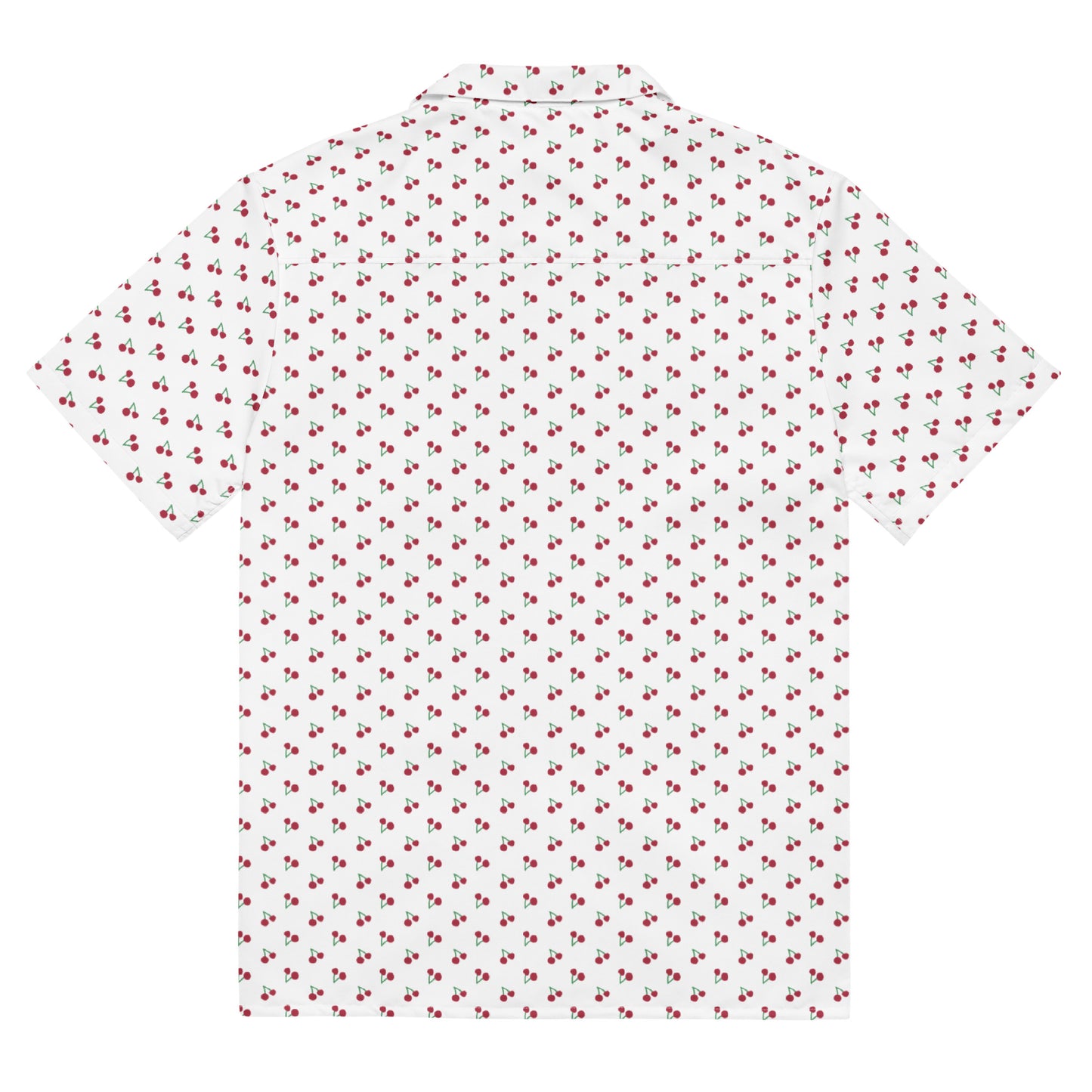 Cherry Print Button Down Shirt