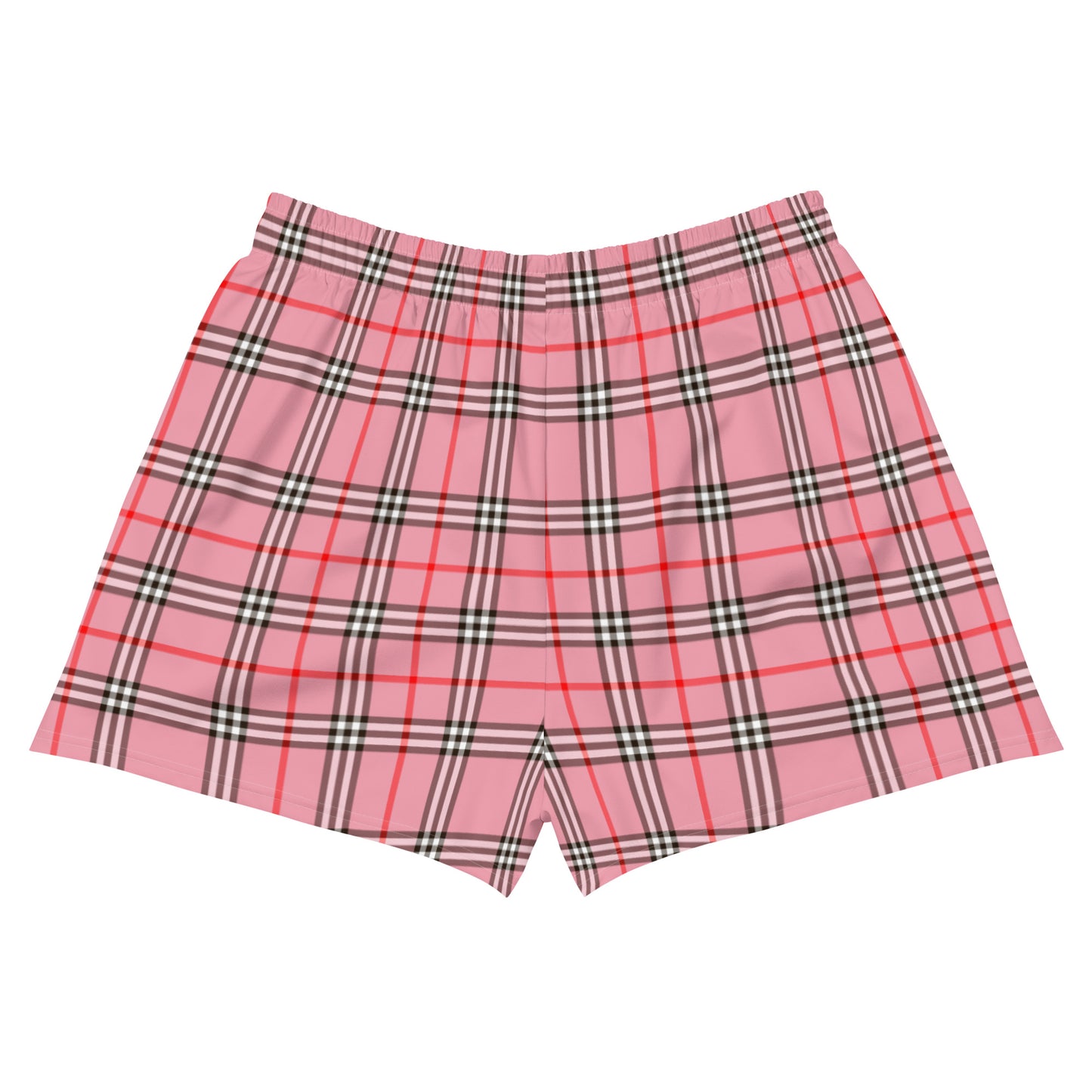 Pink Plaid Shorts