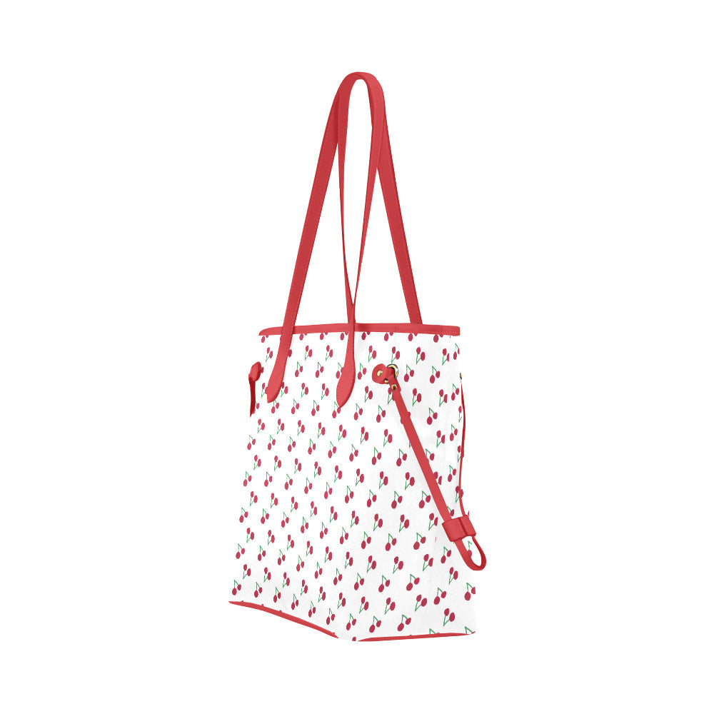 Cherry Print Tote Bag