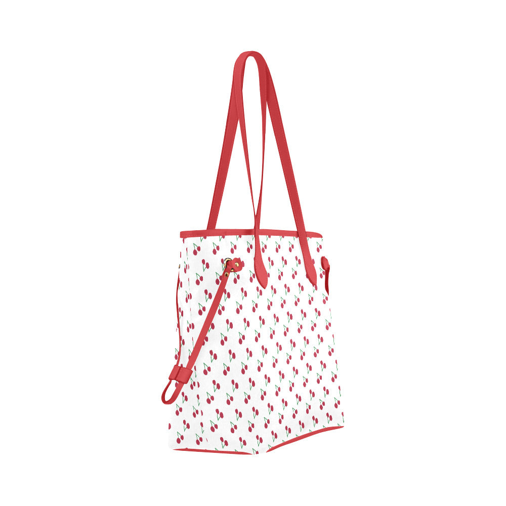 Cherry Print Tote Bag