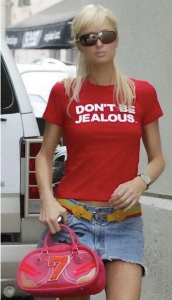 Don't Be Jealous Baby Tee