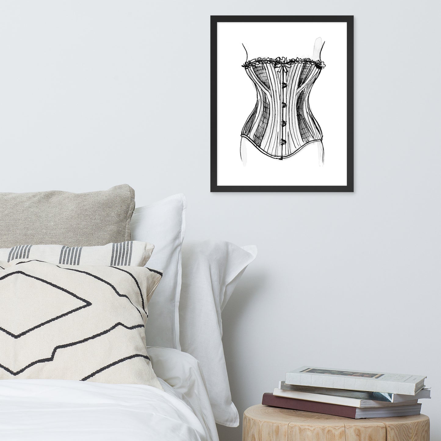 Corset Fashion Sketch