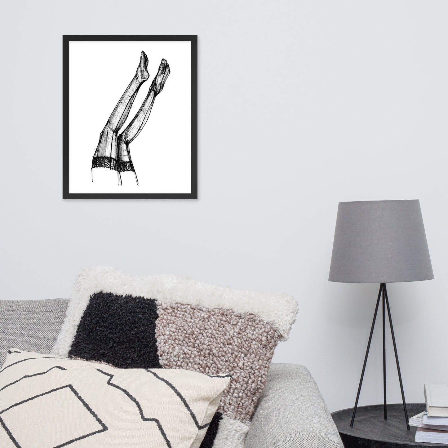 Stockings Fashion Sketch