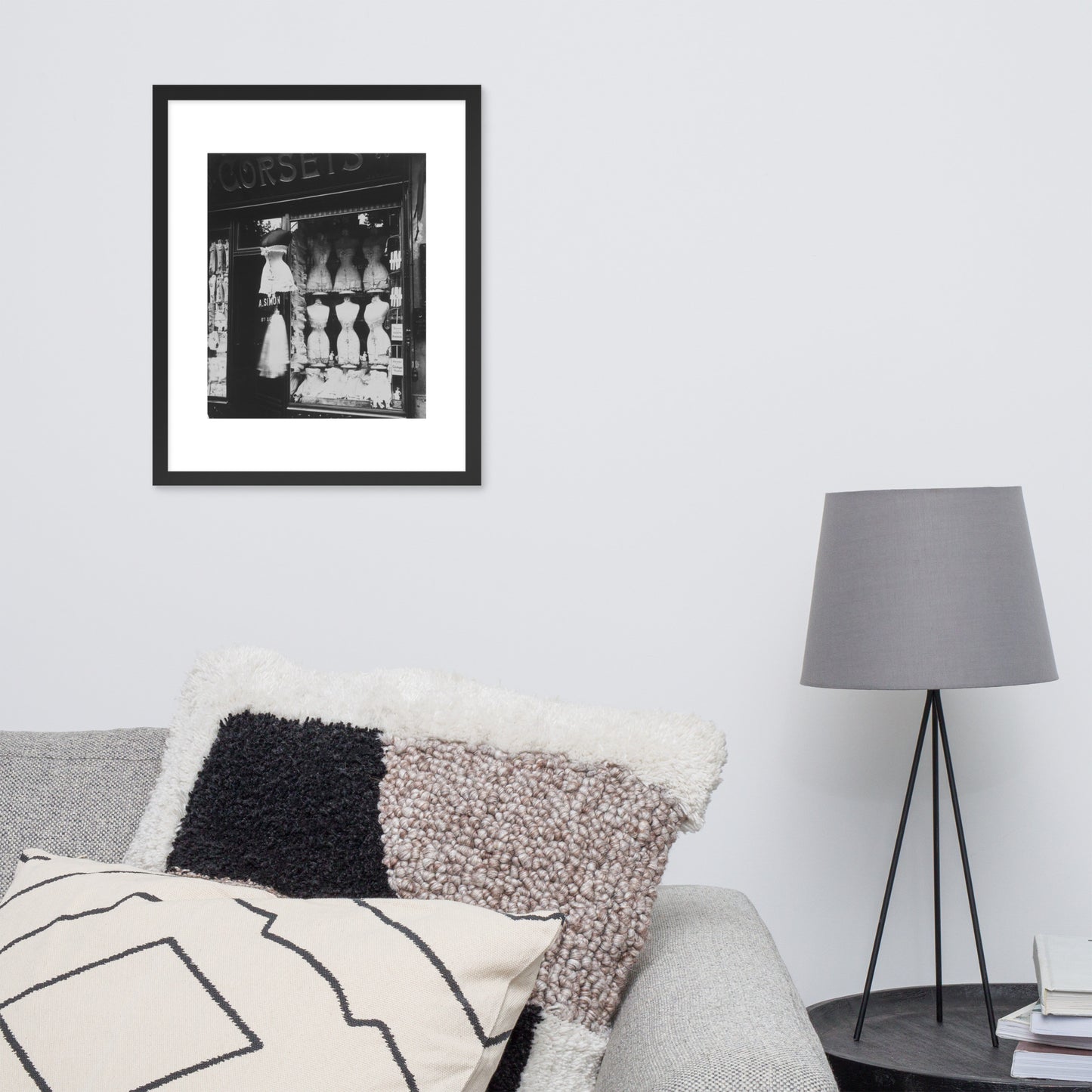 Corset Shop in Paris Print