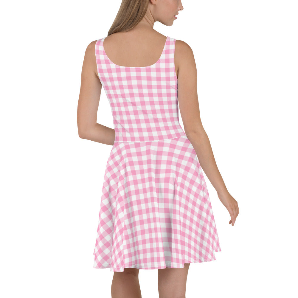 Pink Gingham Dress