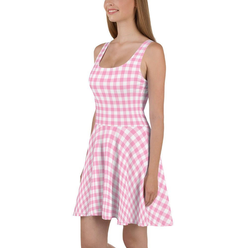 Pink Gingham Dress