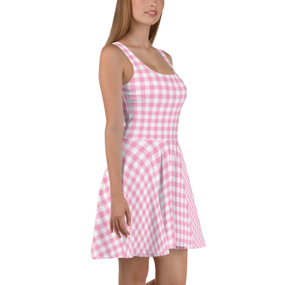 Pink Gingham Dress