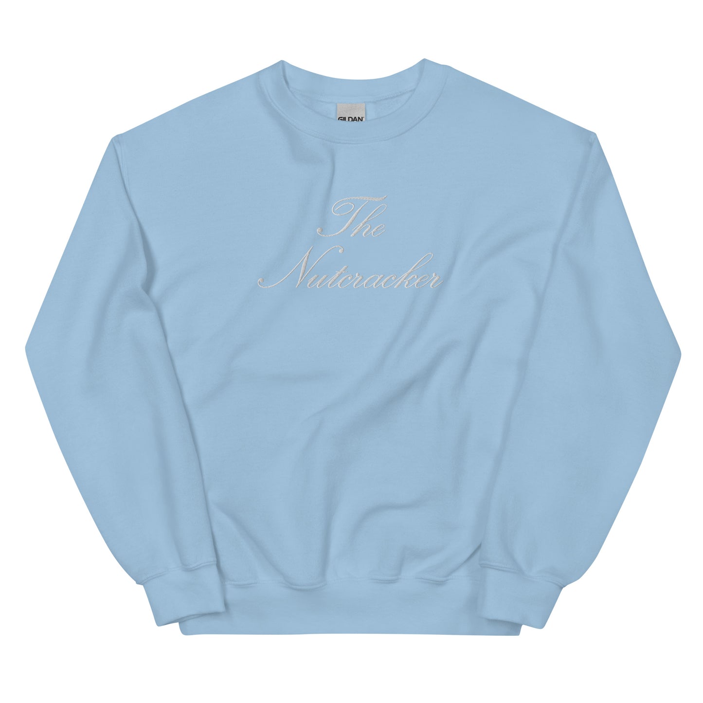 The Nutcracker Embroidered Sweatshirt in White