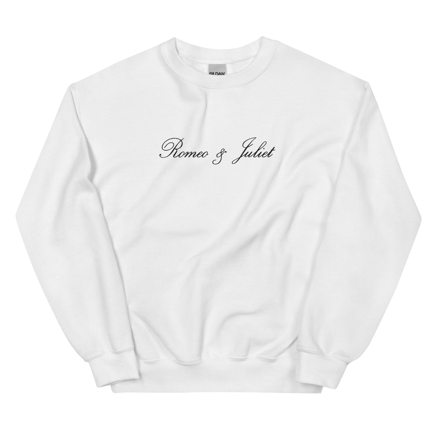Romeo and Juliet Embroidered Sweatshirt