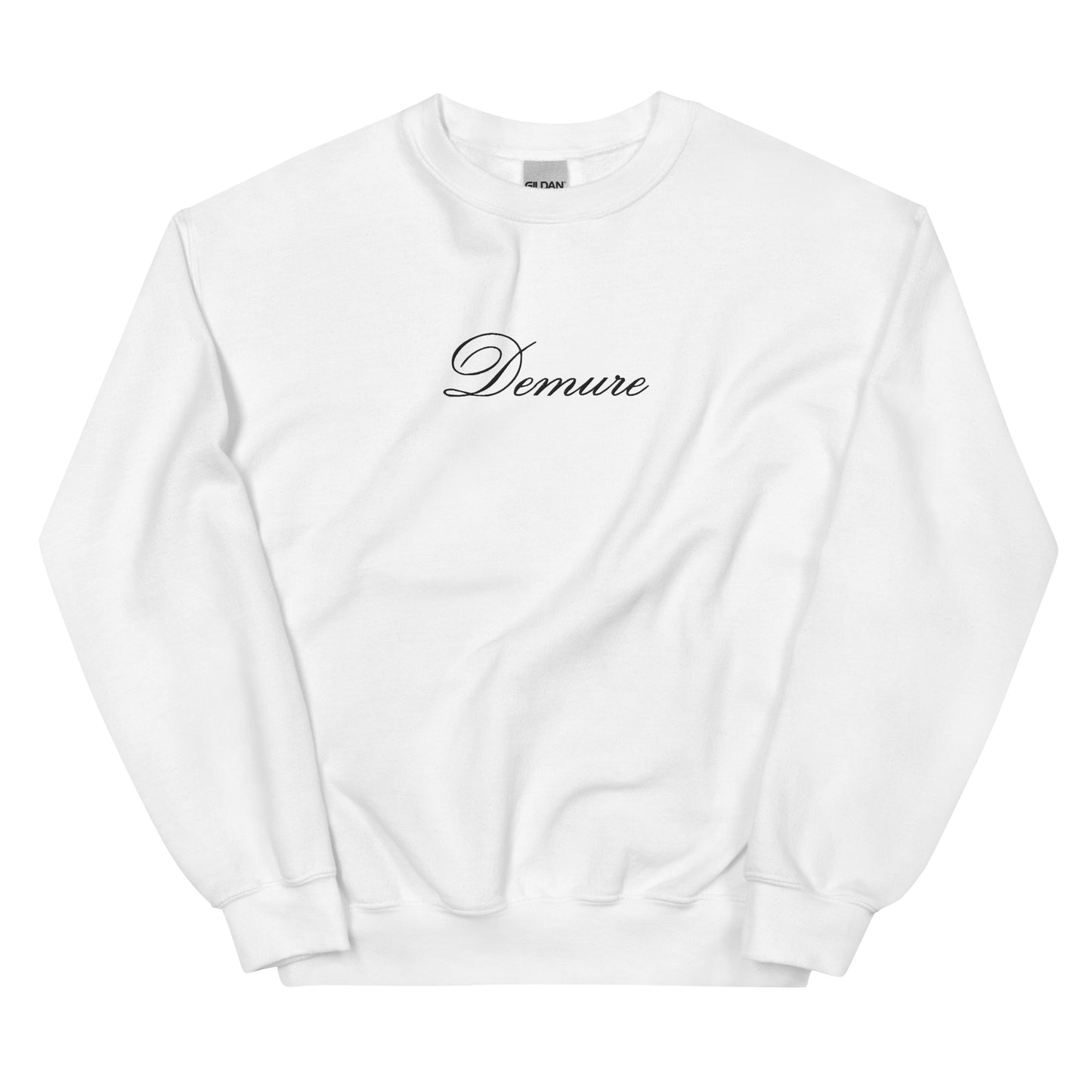 Demure Embroidered Sweatshirt